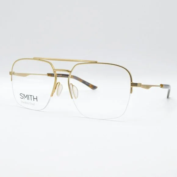 BRAND NEW SMITH OPTICS SIDESTEP AOZ MATTE GOLD UNISEX EYEGLASSES FRAME 5… - Picture 4 of 9